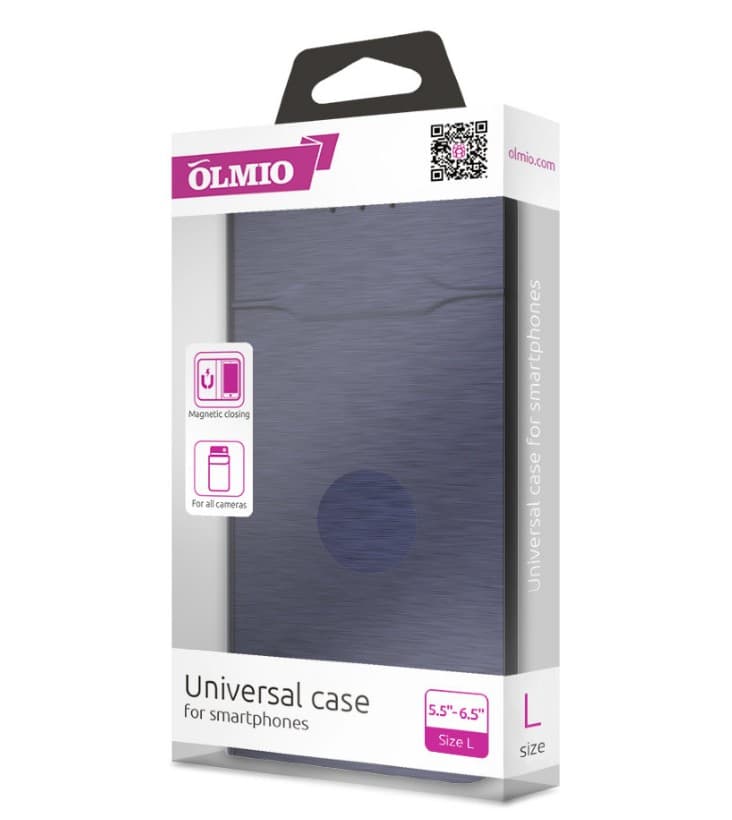 Main image of Olmio Для смартфона р.L (5.5-6.5) (темносиний)