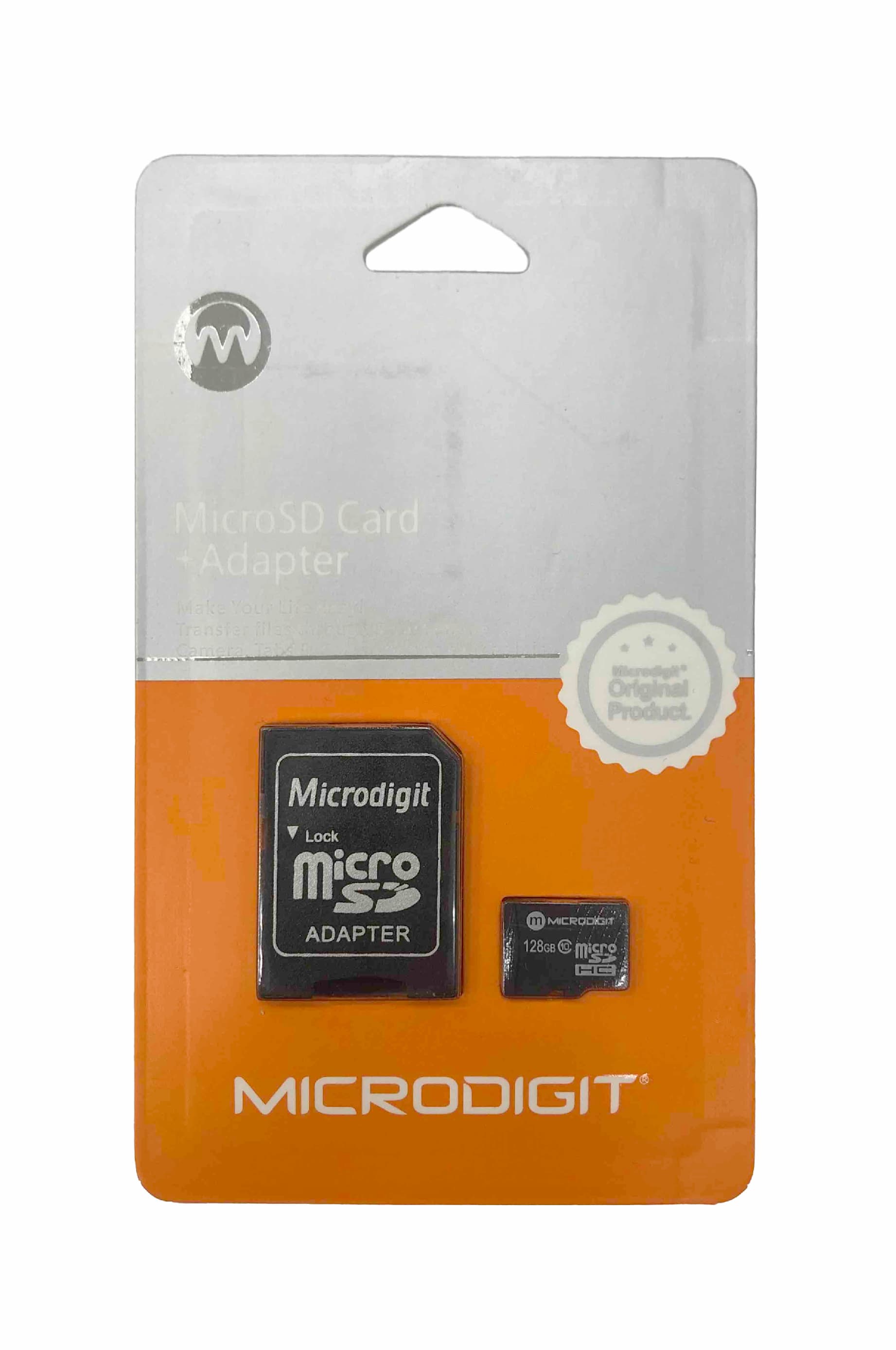Main image of Microdigit microSD 128GB Class 10
