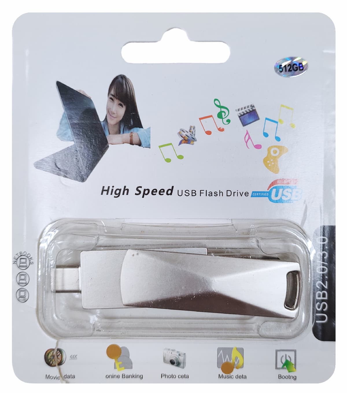 Dual Drive 512Gb (typeC-OTG)