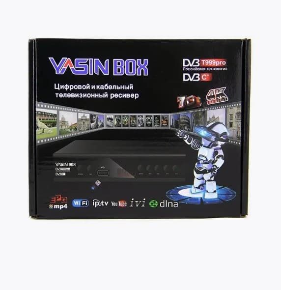 Main image of YASIN T999 (цифровое ТВ, IPTV, YouTube)