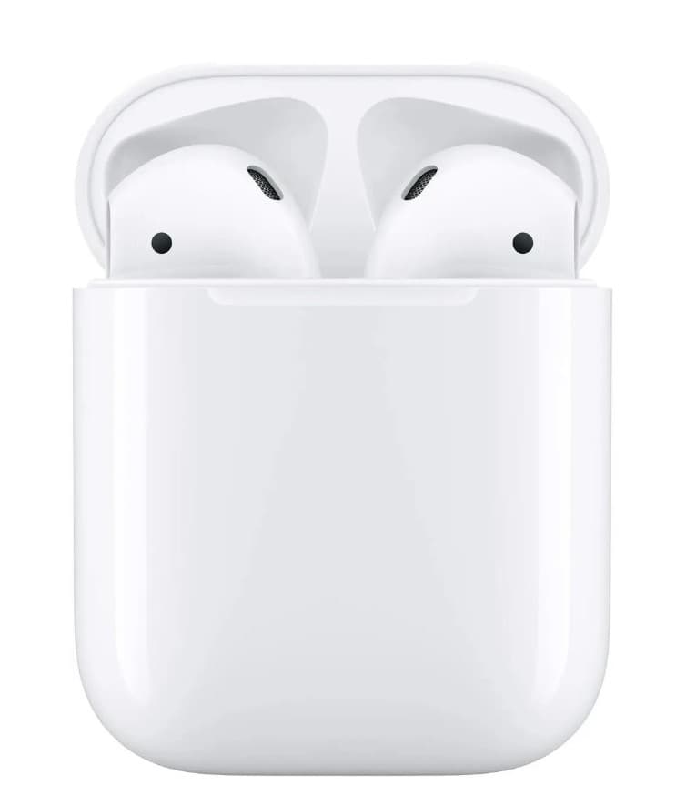 FCO AirPods2 A2032, MRXJ2AM/A (FCO-replica), BT 5.3,шумопод. нет, емк. акб mAh(науш/кейс) ~30 / 200, Lightning, Нет, кодек SBC, кол. микр 1